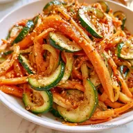 Asian Zucchini Salad for 4 Servings