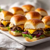 Cheeseburger Sliders: Baked and Beefy