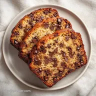 Banana Chocolate Chip Loaf: Velvety