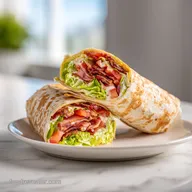 BLT Wrap with Secret Sauce Recipe for 4 Servings