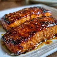 Brown Sugar Glazed Salmon for 2 Servings
