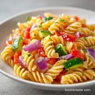 Bulk Pasta Salad Recipe for 12 Servings
