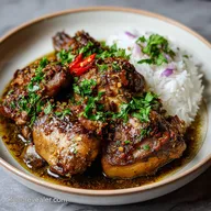 Creamy Chicken Adobo with Coconut Milk | 60 Min