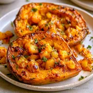 Curried Stuffed Acorn Squash in 80 Minutes