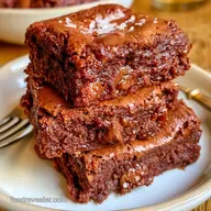Date Brownies with Almond Flour