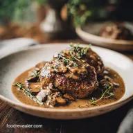 Salisbury Steak: Savory Mushroom Gravy