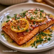 Lemon Baked Salmon in Foil: 4 Servings