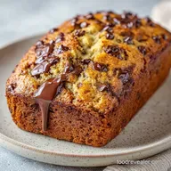 Chocolate Chip Banana Bread: Velvety