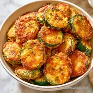 Crispy Parmesan Baked Zucchini