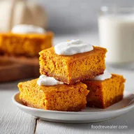 Paula Deen Pumpkin Bars with Cream Cheese Frosting
