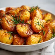 Roasted Potatoes with Rosemary: Shatter Crisp Edges
