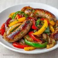 Sheet Pan Sausage Peppers for 4 Servings