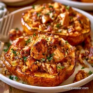Stuffed Acorn Squash for 6 Servings