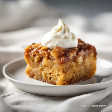 3 Ingredient Apple Pie Cake for 12 Servings Recipe Card