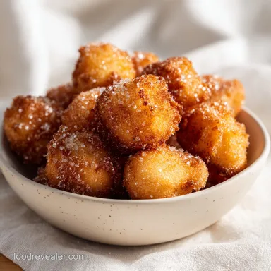 Crispy Air Fryer Churro Bites in 20 Minutes Recipe Card