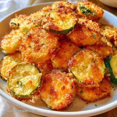Air Fryer Zucchini Chips in 20 Minutes