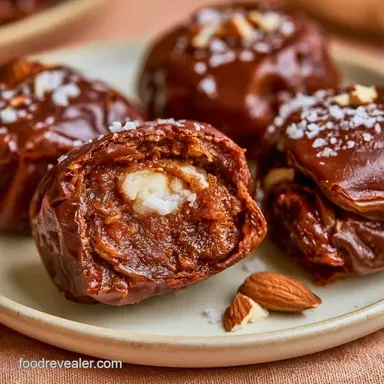 Almond Joy Stuffed Dates in 45 Minutes Recipe Card