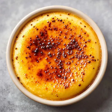 Amish Baked Custard Recipe 2: Velvety Recipe Card