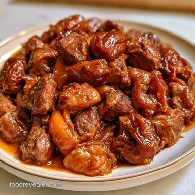 Aromatic Lamb with Dates for 4 Servings