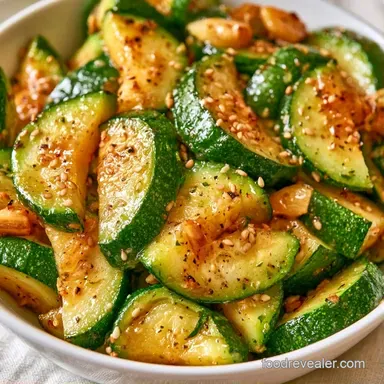 Asian Zucchini Recipe in 18 Minutes Recipe Card
