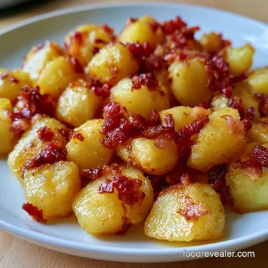 German Potato Salad with Bacon Recipe Card