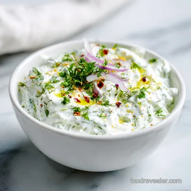 Tzatziki Sauce Recipe: A Creamy Greek Dip in 40 Minutes Recipe Card