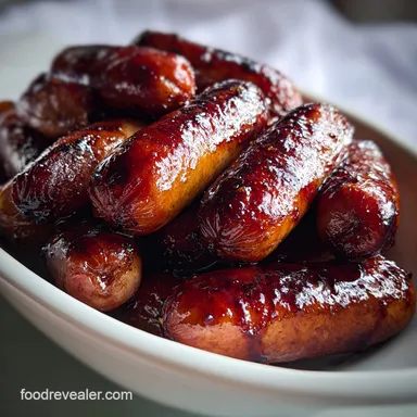 Beanie Weenies Recipe with Bacon for 4 Servings Recipe Card