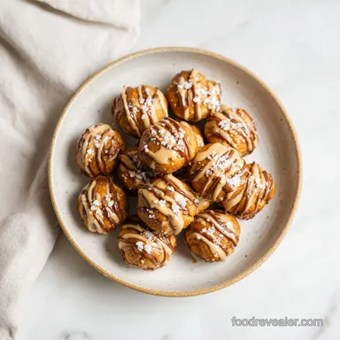 Buckeye Pretzel Bites Recipe for 40 Servings Recipe Card