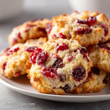Chewy Christmas Cranberry Orange Cookies in 25 Minutes Recipe Card
