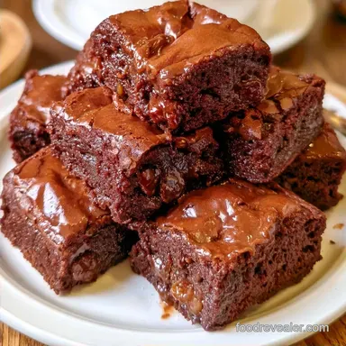 Chocolate Date Brownies in 30 Minutes
