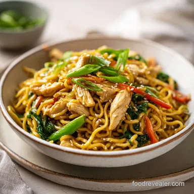 Chicken Chow Mein: A Silky Stir-Fry Recipe for 4 Servings