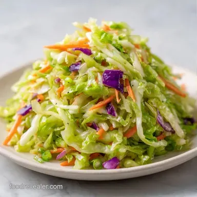 Classic Coleslaw for Groups: Creamy Recipe Card