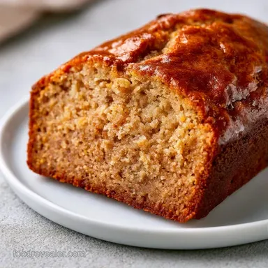 Classic Homemade Banana Bread for 1 Loaf Recipe Card