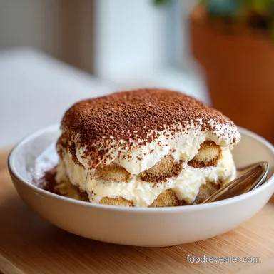 Traditional Italian Tiramisu Recipe for 9 Servings