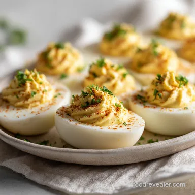 Deviled Eggs Recipe: Silky and Tangy Appetizer in 27 Minutes Recipe Card