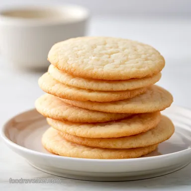 Sugar Cookies Recipe: Velvety Finish Recipe Card