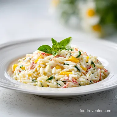 Cottage Cheese Orzo in 20 Minutes: High Protein