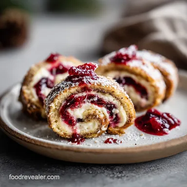 Cranberry Roll Ups: Make-Ahead Party Appetizer Recipe Card