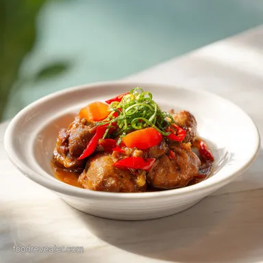 Creamy Chicken Adobo with Coconut Milk | 60 Min Recipe Card