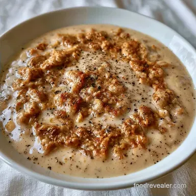 Chicken Sausage Gravy in 25 Minutes