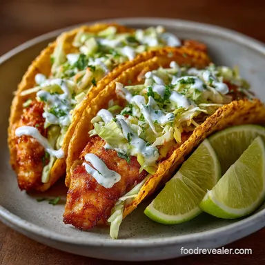 Fish Tacos Recipe in 25 Minutes Recipe Card