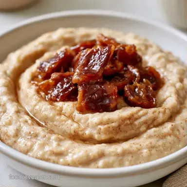 Date Overnight Oats with Medjool Dates Recipe Card