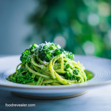 Easy Healthy Broccoli Pasta in 20 Minutes Recipe Card
