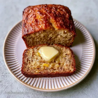 Easy Moist Banana Bread: Velvety Crumb Recipe Card