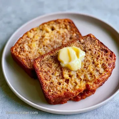 Easy Moist Banana Bread: Velvety Crumb