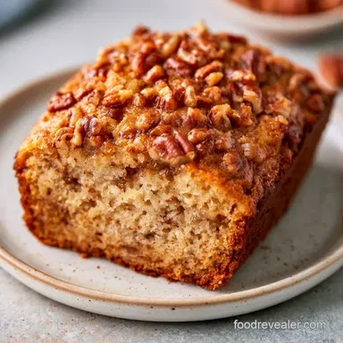 Easy Pecan Banana Bread in 1 Hour Recipe Card