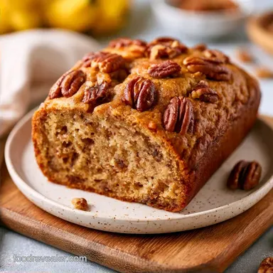 Easy Pecan Banana Bread in 1 Hour