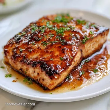 Easy Sweet Glazed Salmon in 20 Minutes Recipe Card