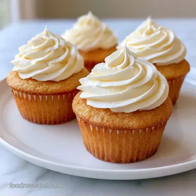 Easy Vanilla Cupcakes in 33 Minutes Recipe Card