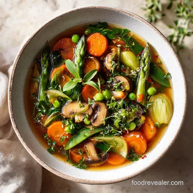 Easy Vegetable Soup Recipe: A Hearty One-Pot Meal in 40 Minutes